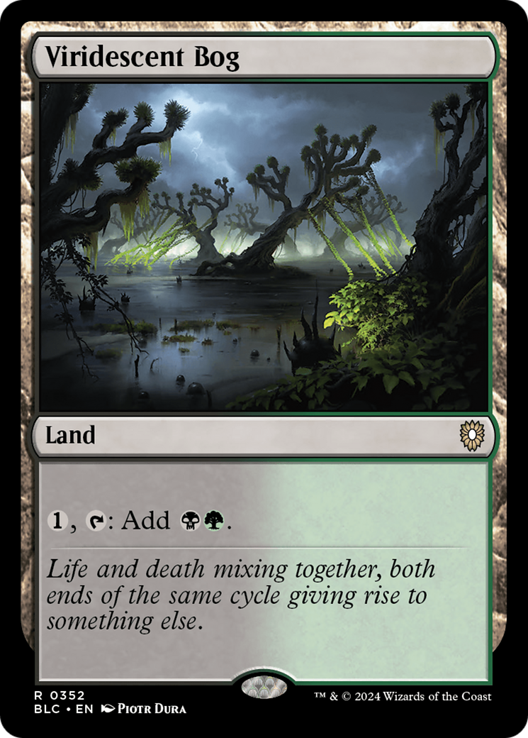 Viridescent Bog / Viridescent Bog - Magic: The Gathering - MoxLand