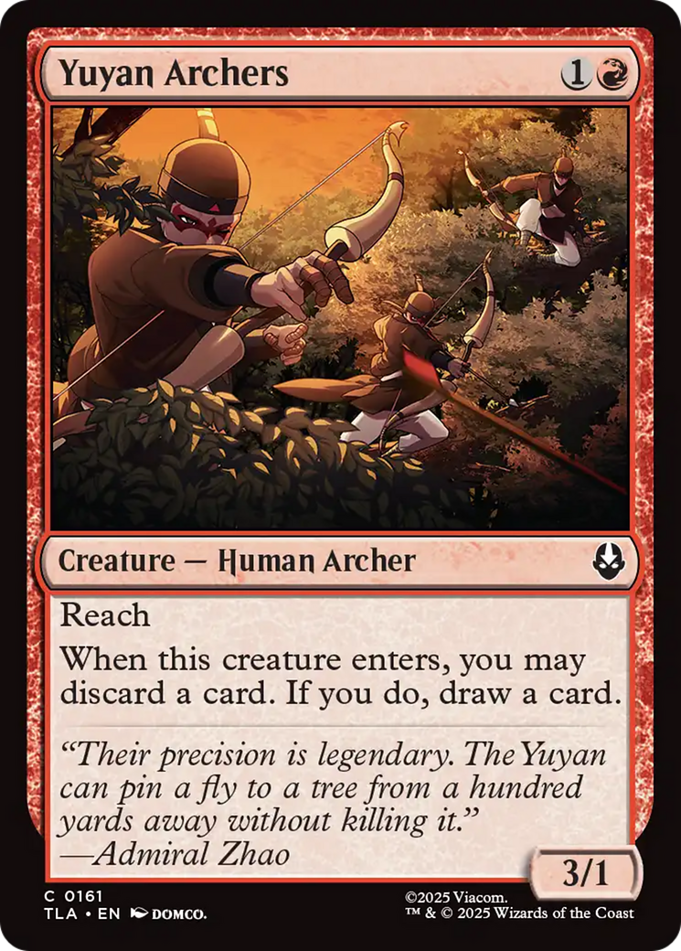 Arqueiros Yuyan / Yuyan Archers - Magic: The Gathering - MoxLand