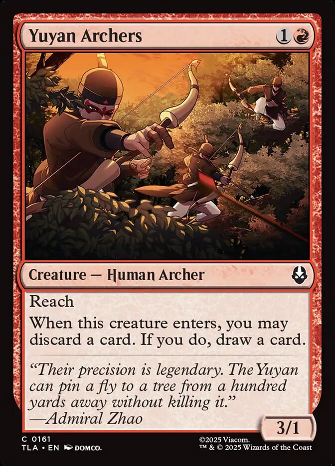 Arqueiros Yuyan / Yuyan Archers - Magic: The Gathering - MoxLand