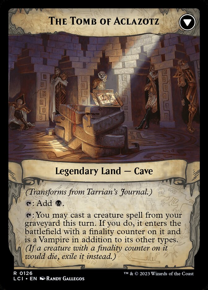 Diário de Tarrian / Tarrian's Journal - Magic: The Gathering - MoxLand