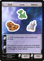 Geek Lotus Warrior - Magic: The Gathering - MoxLand