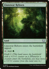 Renascimento de Llanowar / Llanowar Reborn - Magic: The Gathering - MoxLand