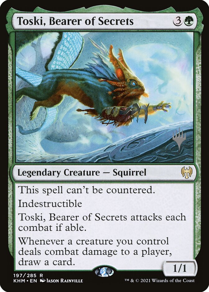 Toski, Portador dos Segredos / Toski, Bearer of Secrets - Magic: The Gathering - MoxLand