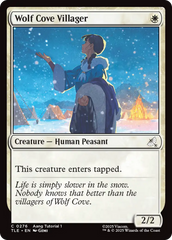 Aldeã da Baía do Lobo / Wolf Cove Villager - Magic: The Gathering - MoxLand