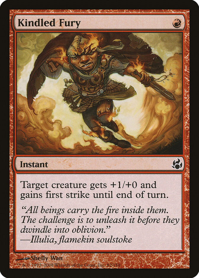 Fúria Inflamada / Kindled Fury - Magic: The Gathering - MoxLand