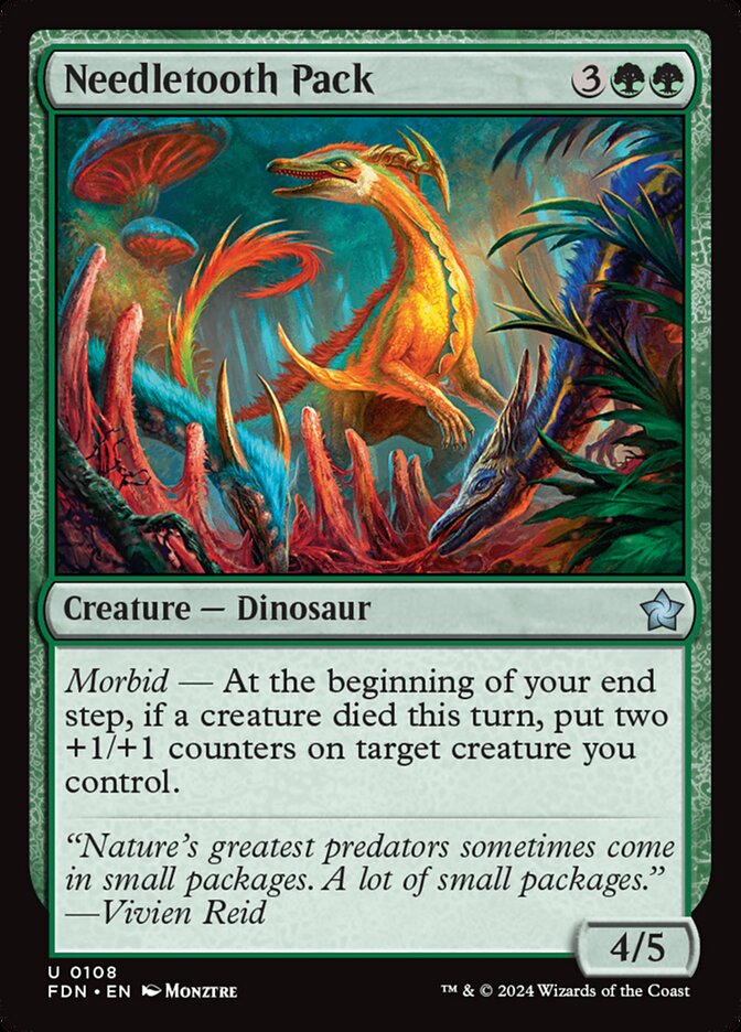 Bando de Aguilhodontes / Needletooth Pack - Magic: The Gathering - MoxLand