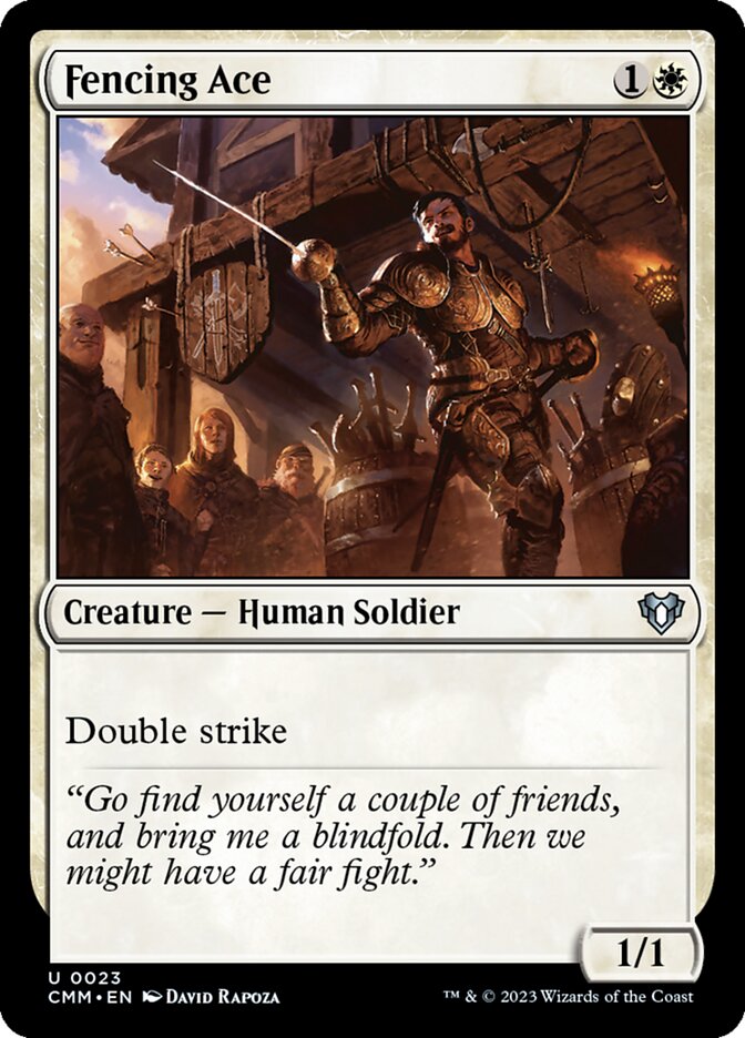 Ás da Esgrima / Fencing Ace - Magic: The Gathering - MoxLand