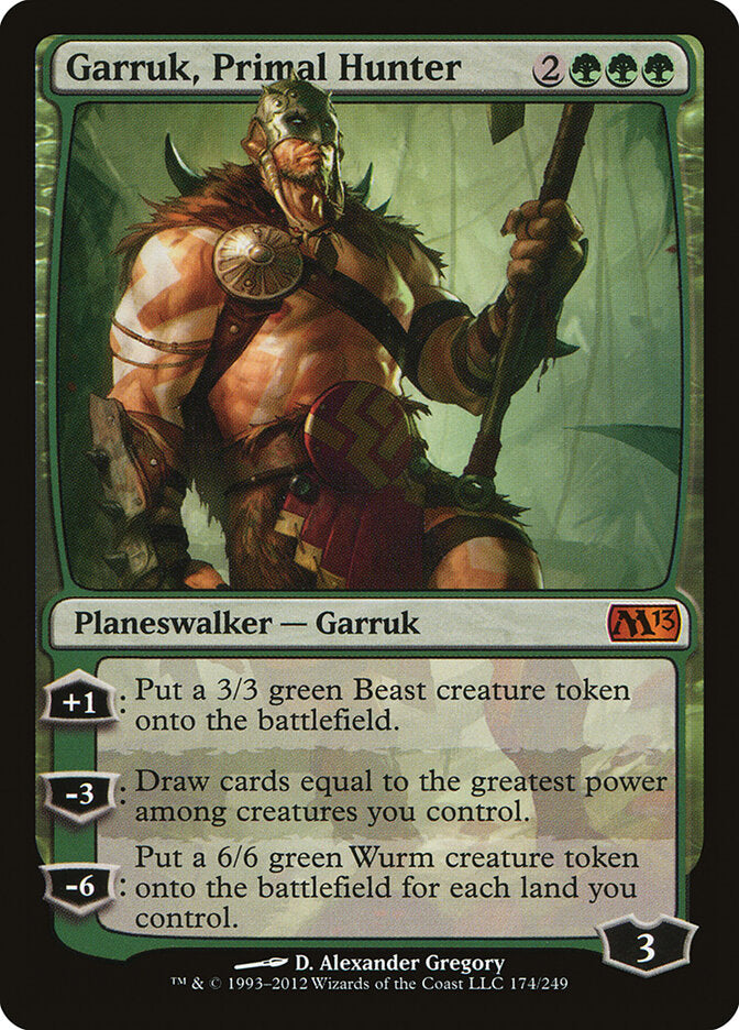 Garruk, Caçador Primal / Garruk, Primal Hunter - Magic: The Gathering - MoxLand