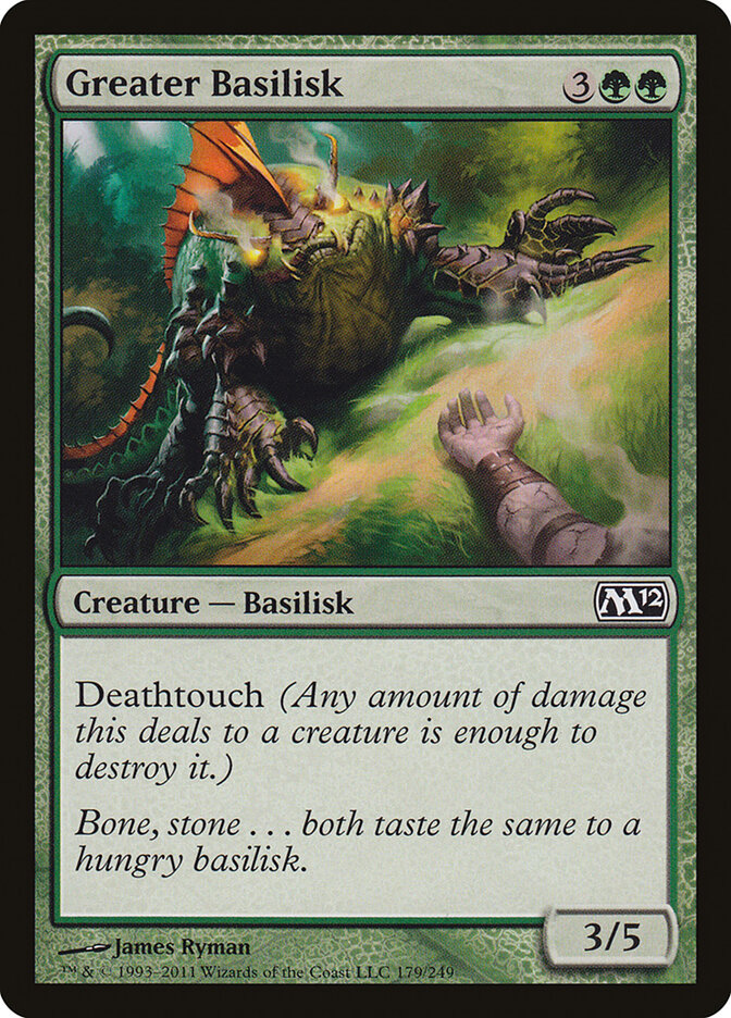Basilisco Maior / Greater Basilisk - Magic: The Gathering - MoxLand