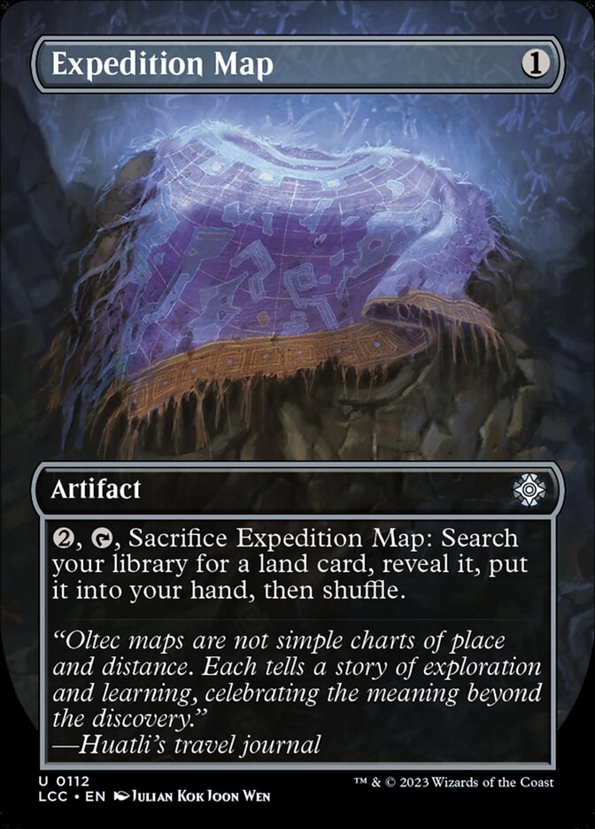 Mapa da Expedição / Expedition Map - Magic: The Gathering - MoxLand