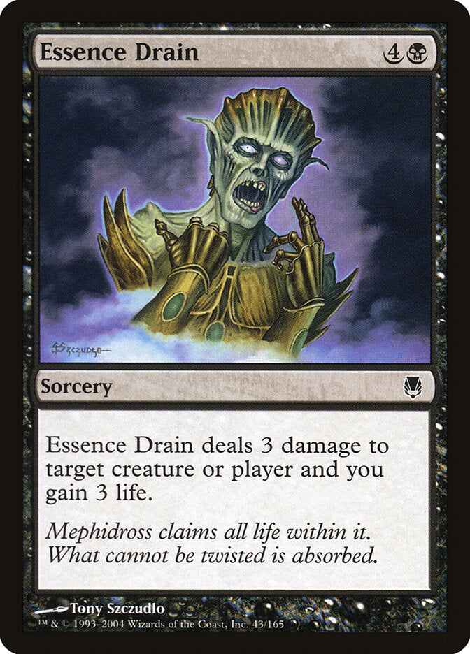 Drenar Essência / Essence Drain - Magic: The Gathering - MoxLand