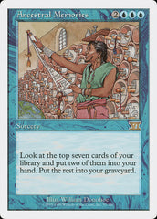 Memórias Ancestrais / Ancestral Memories - Magic: The Gathering - MoxLand