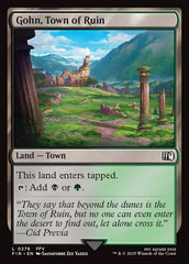 Gohn, Cidade das Ruínas / Gohn, Town of Ruin - Magic: The Gathering - MoxLand