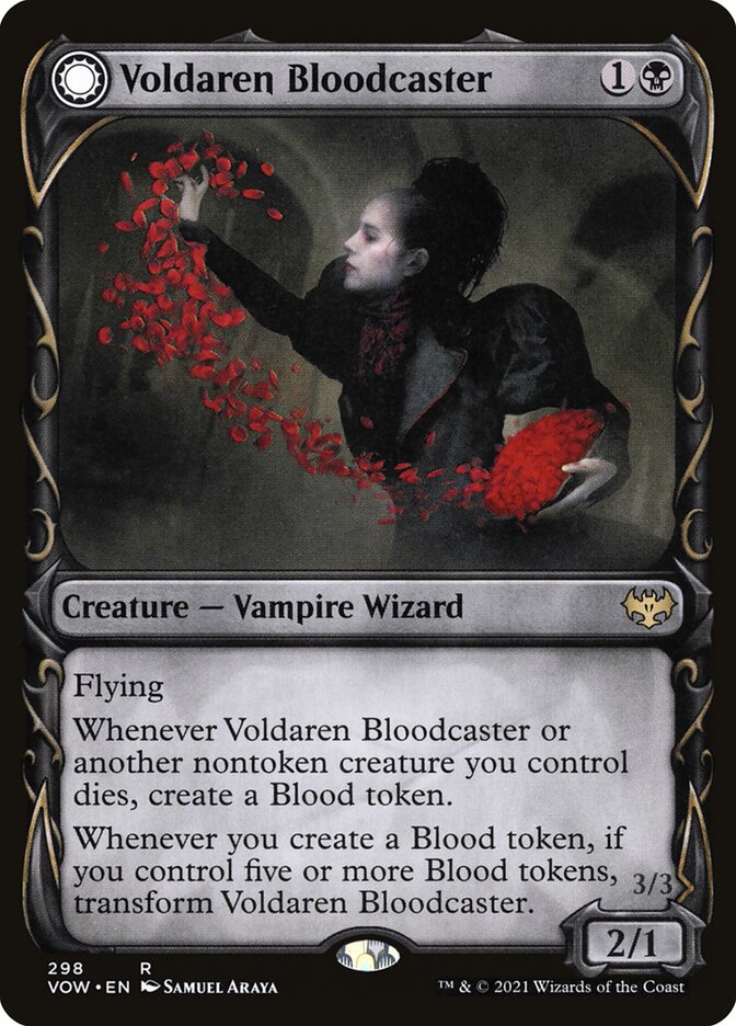 Conjuradora de Sangue Voldaren / Voldaren Bloodcaster - Magic: The Gathering - MoxLand