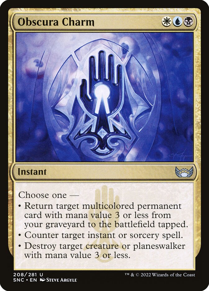 Amuleto dos Obscura / Obscura Charm - Magic: The Gathering - MoxLand