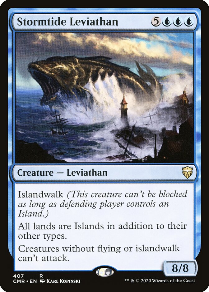 Leviatã da Tormenta Marinha / Stormtide Leviathan - Magic: The Gathering - MoxLand