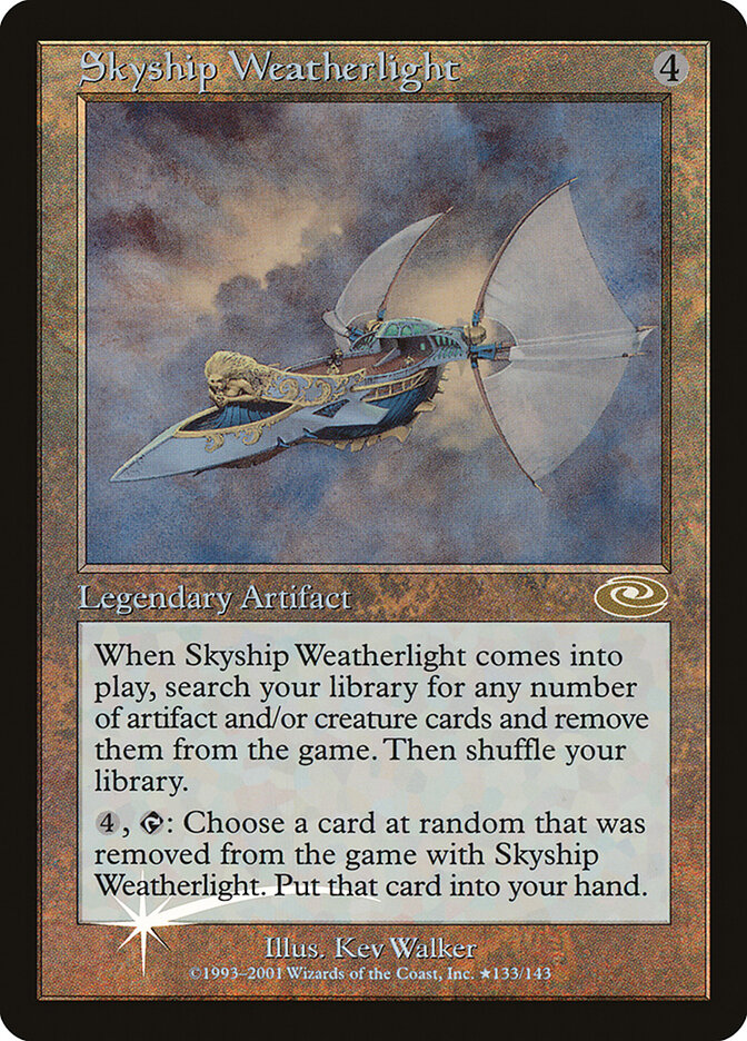 Nau Voadora Bons Ventos / Skyship Weatherlight - Magic: The Gathering - MoxLand