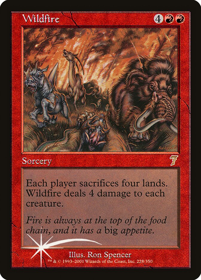 Fogo Grego / Wildfire - Magic: The Gathering - MoxLand