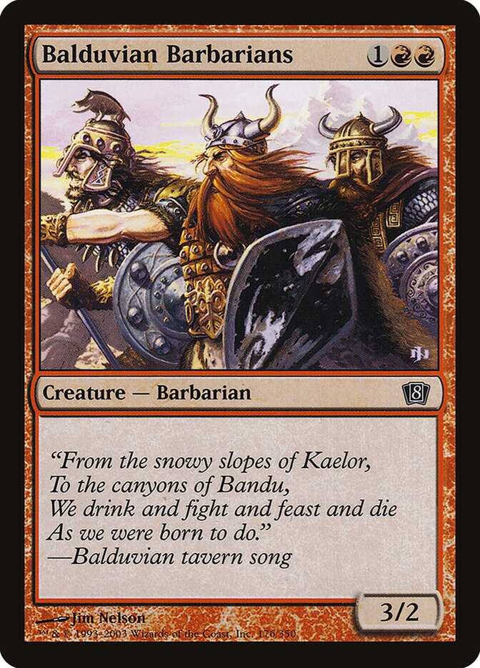 Bárbaros Balduvianos / Balduvian Barbarians - Magic: The Gathering - MoxLand