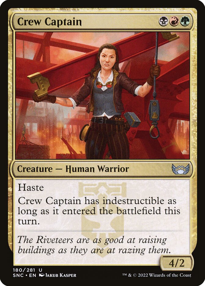 Capitã da Equipe / Crew Captain - Magic: The Gathering - MoxLand