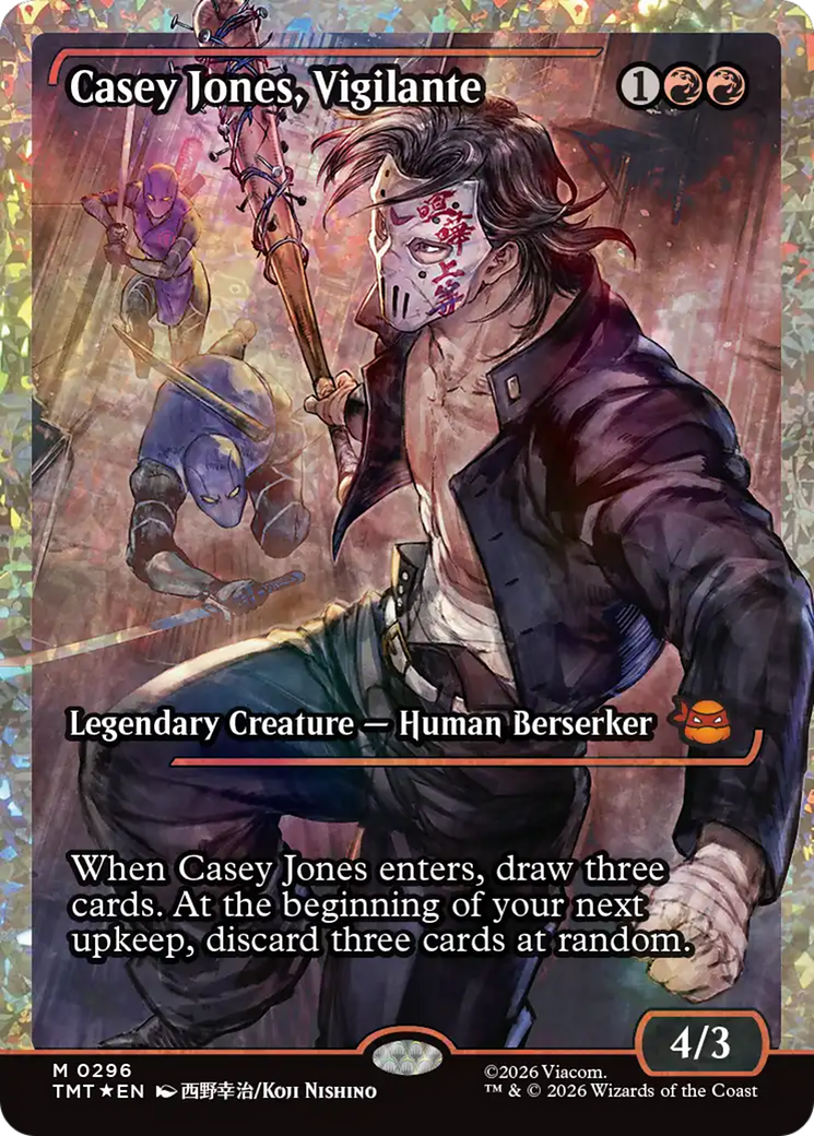 Casey Jones, Vigilante - Magic: The Gathering - MoxLand