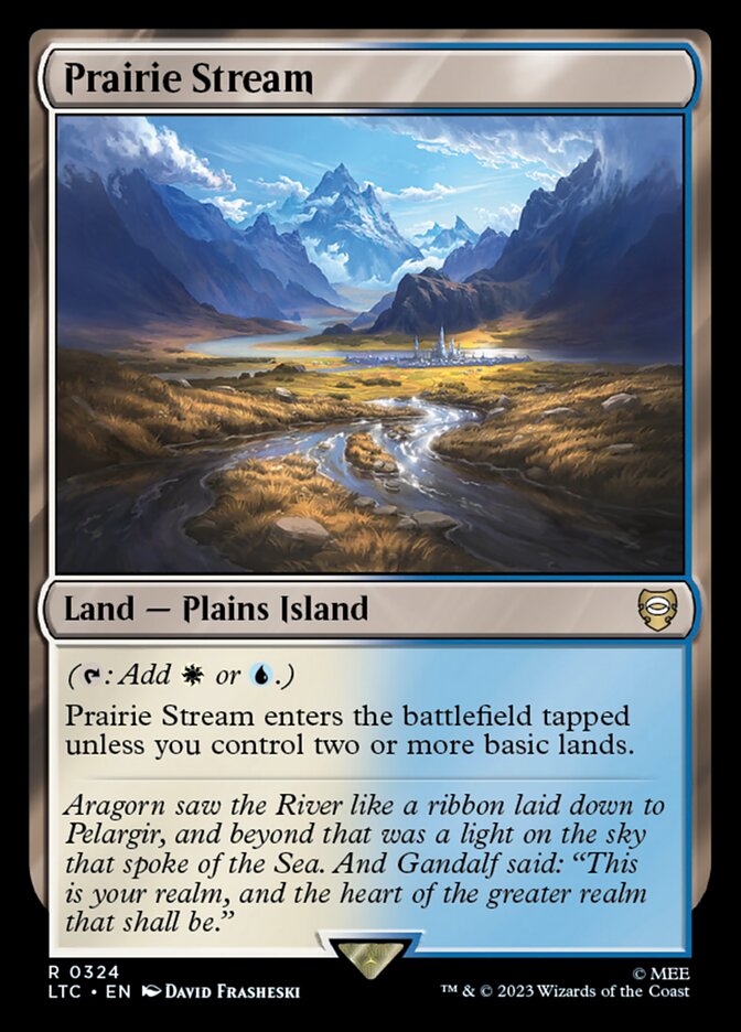 Riacho da Pradaria / Prairie Stream - Magic: The Gathering - MoxLand