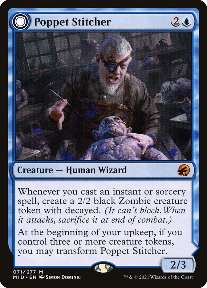 Suturador de Bonecos / Poppet Stitcher - Magic: The Gathering - MoxLand