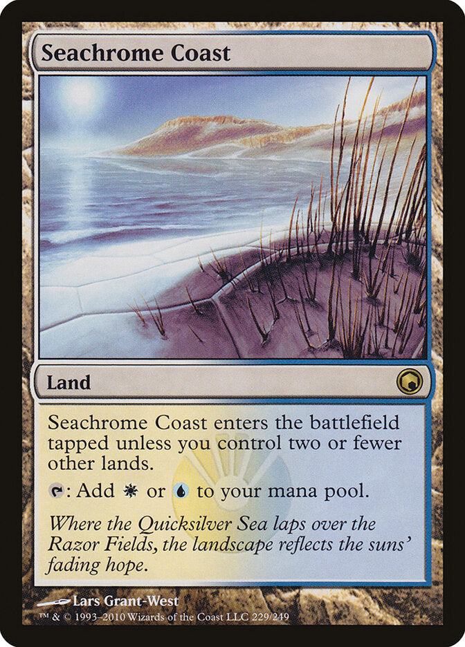 Costa do Mar de Cromo / Seachrome Coast - Magic: The Gathering - MoxLand