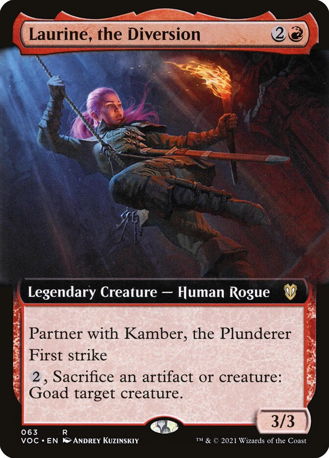 Laurine, a Distração / Laurine, the Diversion - Magic: The Gathering - MoxLand