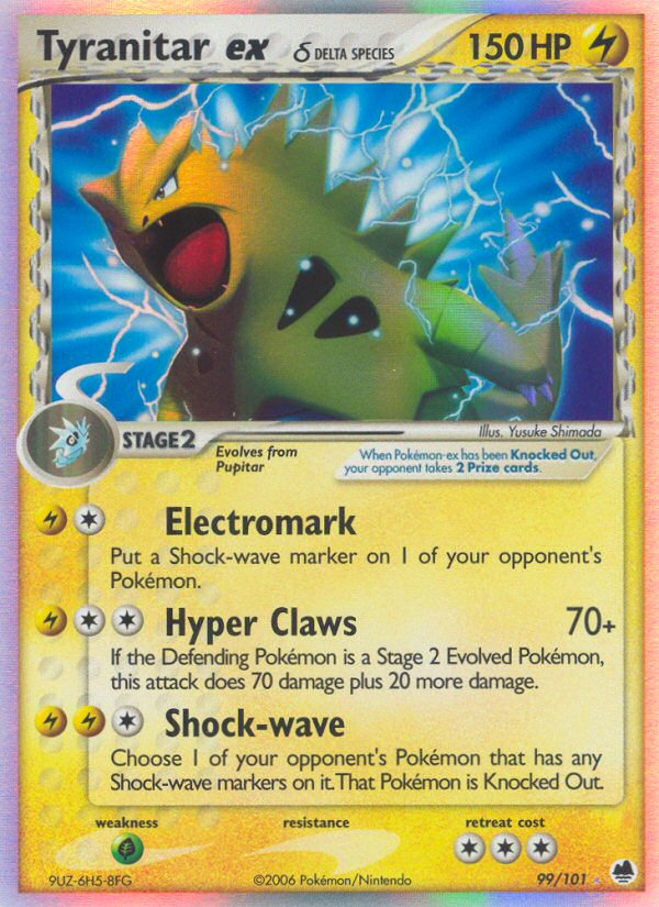 Tyranitar ex δ - MoxLand - MoxLand