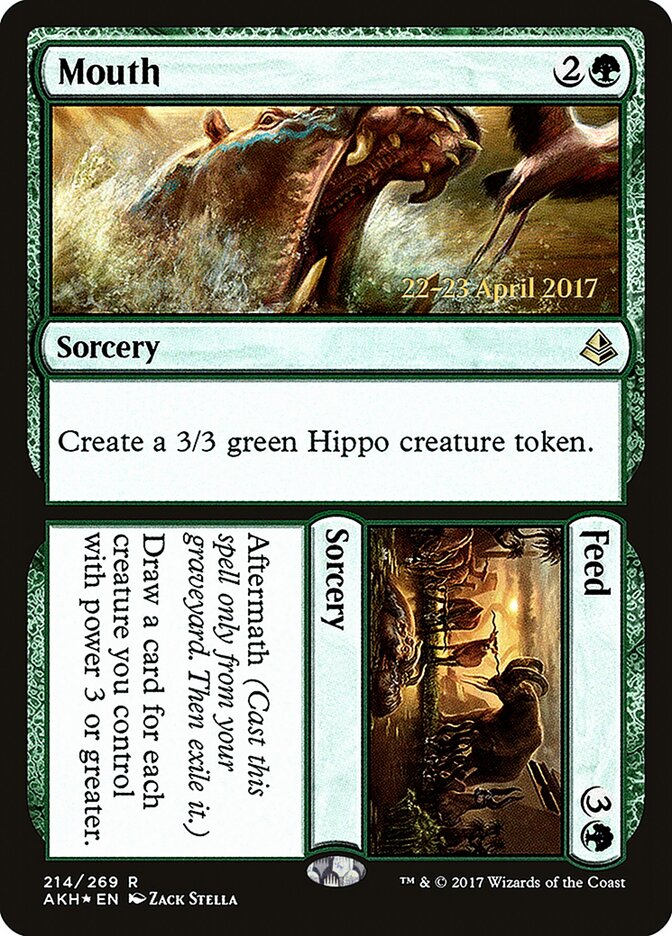 Mouth / Feed - Magic: The Gathering - MoxLand
