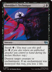 Shredder's Technique - Magic: The Gathering - MoxLand