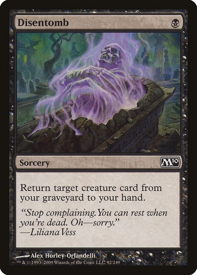 Desencovar / Disentomb - Magic: The Gathering - MoxLand