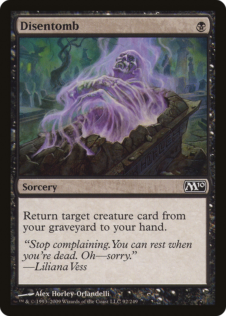 Desencovar / Disentomb - Magic: The Gathering - MoxLand