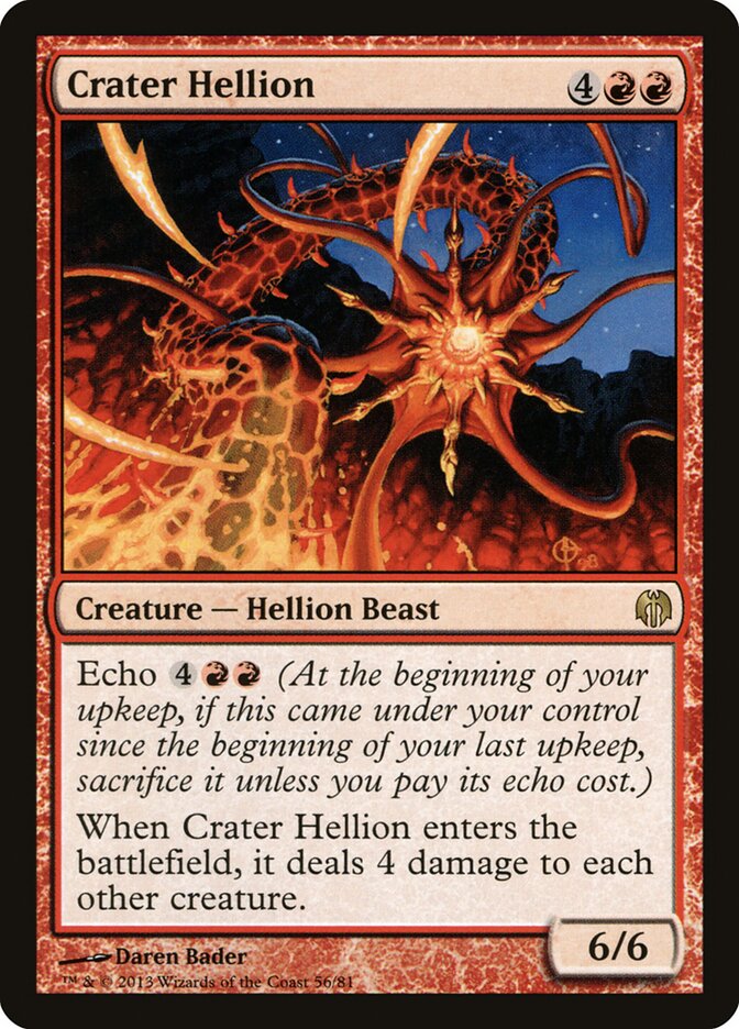 Demo da Cratera / Crater Hellion - Magic: The Gathering - MoxLand