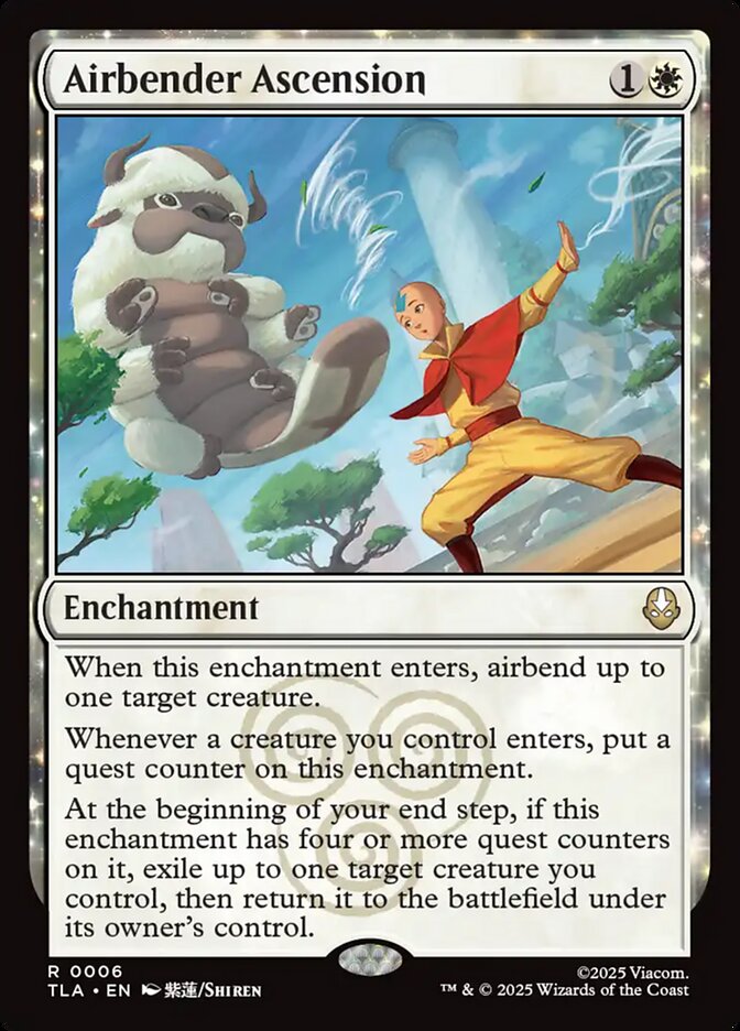 Ascensão do Dobrador de Ar / Airbender Ascension - Magic: The Gathering - MoxLand
