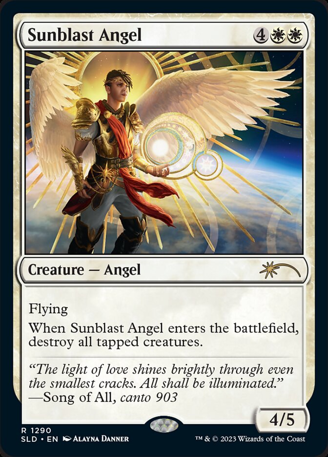 Anjo da Explosão Solar / Sunblast Angel - Magic: The Gathering - MoxLand