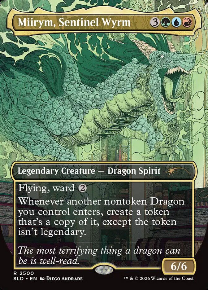 Miirym, Dragão Sentinela / Miirym, Sentinel Wyrm - Magic: The Gathering - MoxLand