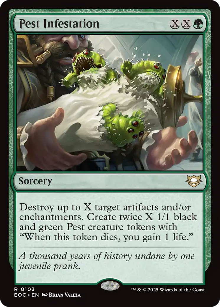 Infestação de Praga / Pest Infestation - Magic: The Gathering - MoxLand