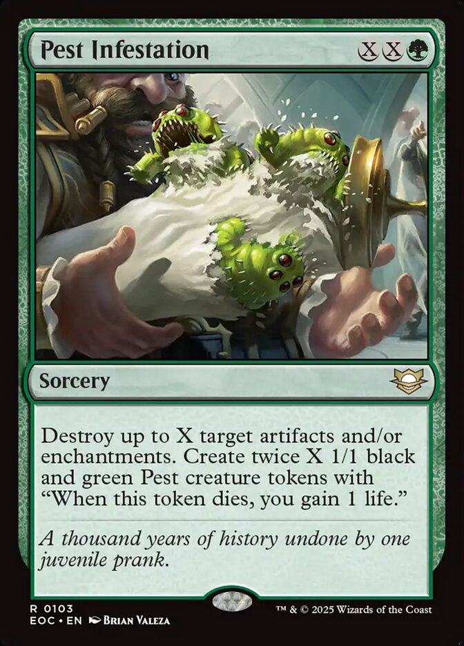 Infestação de Praga / Pest Infestation - Magic: The Gathering - MoxLand