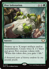 Infestação de Praga / Pest Infestation - Magic: The Gathering - MoxLand