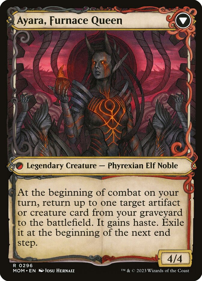 Ayara, Viúva do Reino / Ayara, Widow of the Realm - Magic: The Gathering - MoxLand