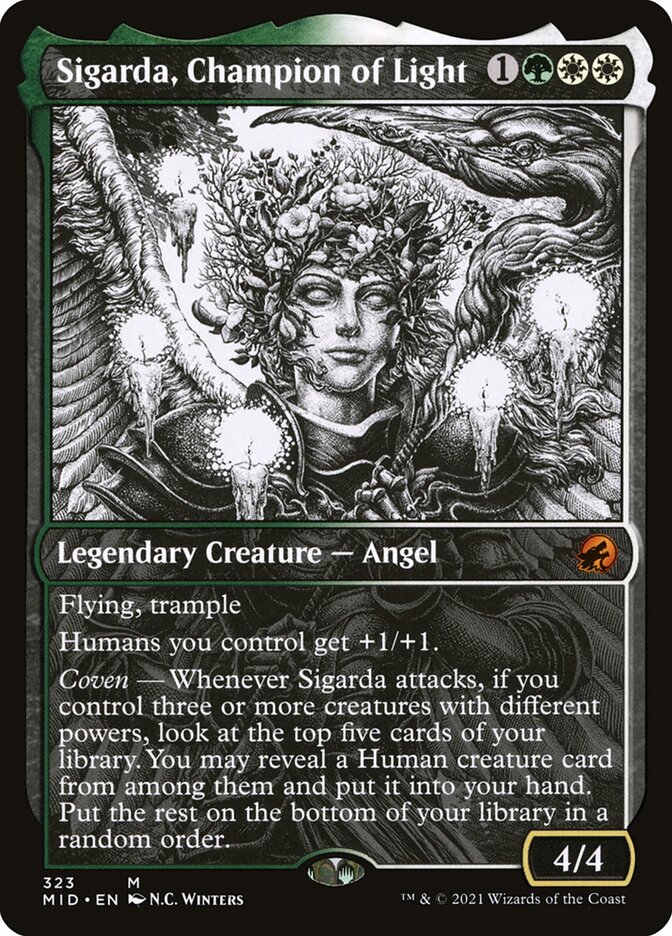 Sigarda, Campeã da Luz / Sigarda, Champion of Light - Magic: The Gathering - MoxLand