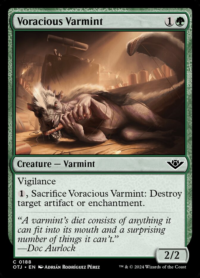 Vermina Voraz / Voracious Varmint - Magic: The Gathering - MoxLand