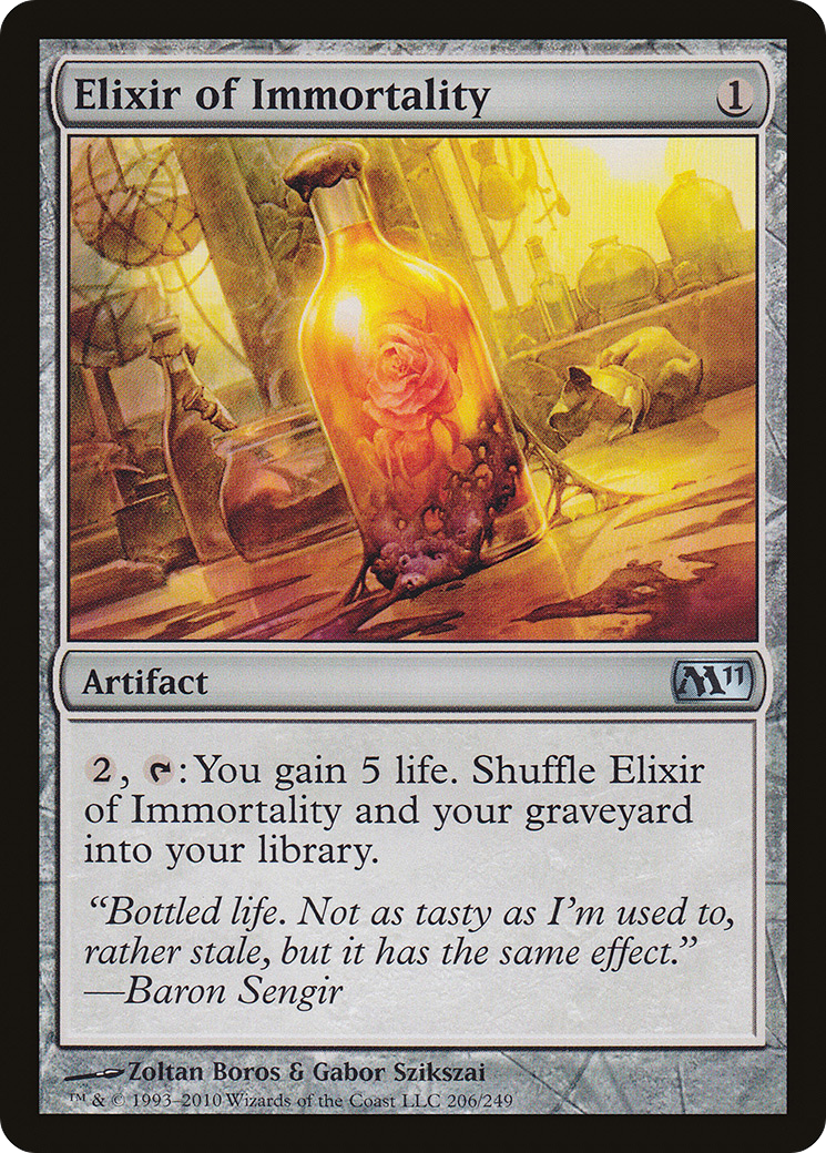 Elixir da Imortalidade / Elixir of Immortality - Magic: The Gathering - MoxLand