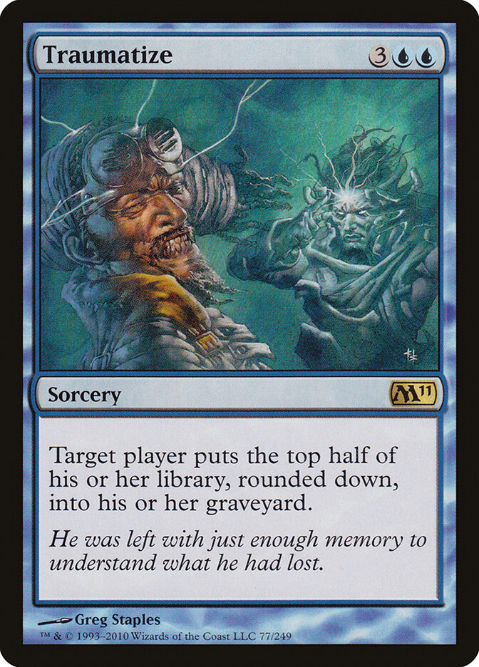 Traumatizar / Traumatize - Magic: The Gathering - MoxLand