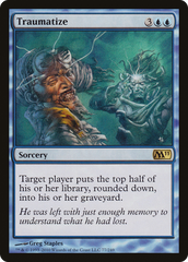Traumatizar / Traumatize - Magic: The Gathering - MoxLand