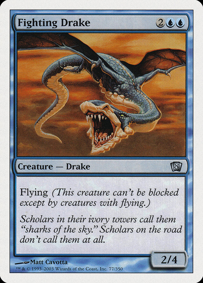 Dragonete Combatente / Fighting Drake - Magic: The Gathering - MoxLand