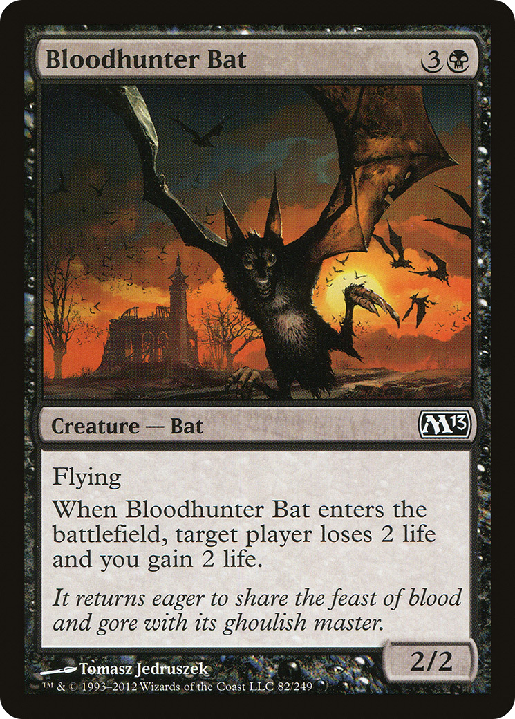 Morcego Caçador de Sangue / Bloodhunter Bat - Magic: The Gathering - MoxLand