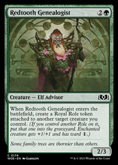 Genealogista de Rubrodente / Redtooth Genealogist - Magic: The Gathering - MoxLand
